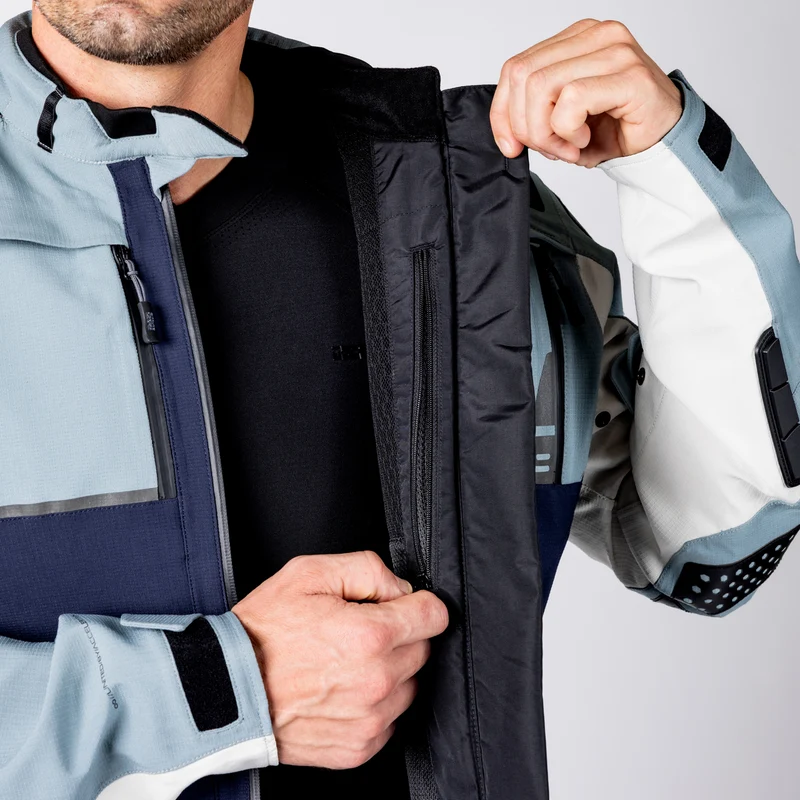 Tourster-STX 2.0 Laminatjacke - dunkelblau-blau grau-cool grau