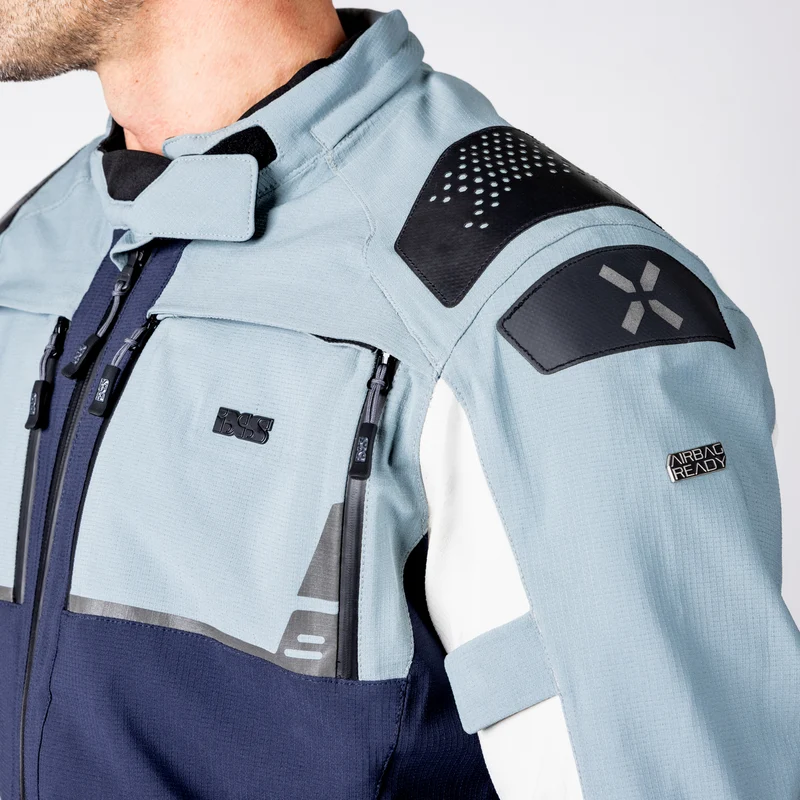Tourster-STX 2.0 Laminatjacke - dunkelblau-blau grau-cool grau