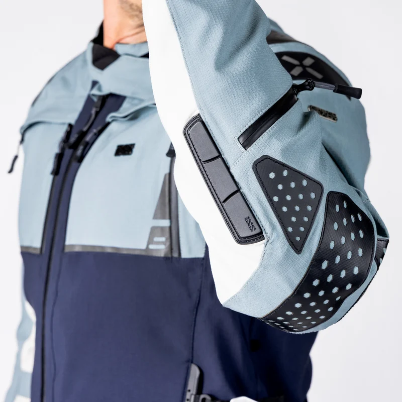 Tourster-STX 2.0 Laminatjacke - dunkelblau-blau grau-cool grau