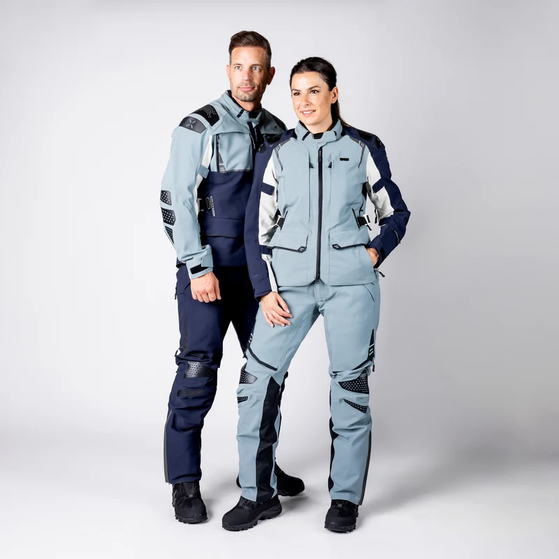 Tourster-STX 2.0 Laminatjacke - dunkelblau-blau grau-cool grau