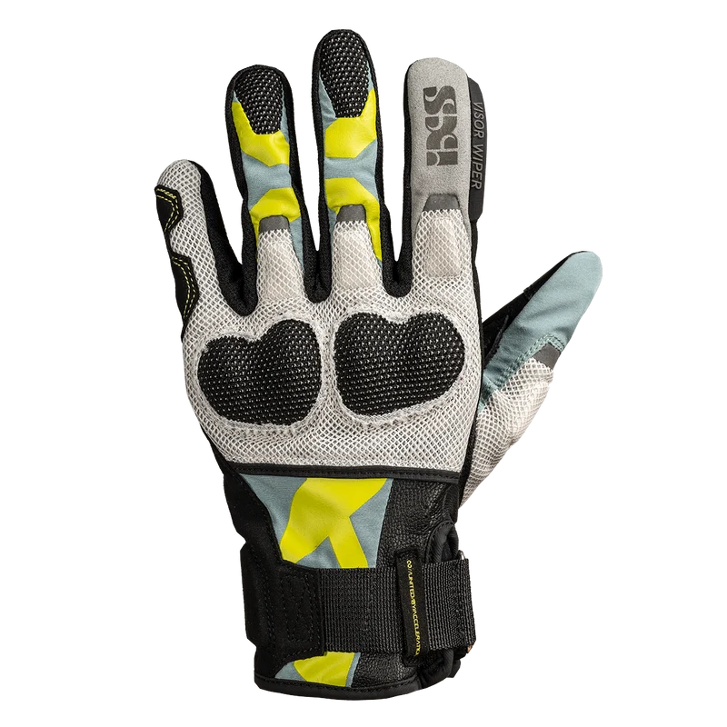 Damen Venture-Air 1.0 Handschuhe - schwarz-blau grau-lime yellow