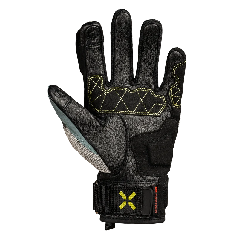 Damen Venture-Air 1.0 Handschuhe - schwarz-blau grau-lime yellow