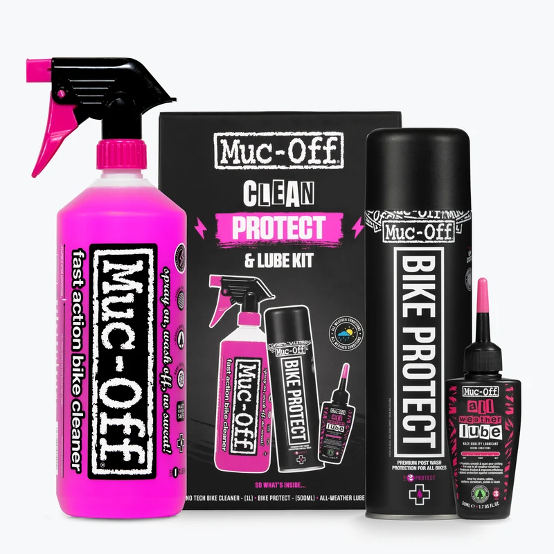 Bicycle Clean Protect and All Weather Lube Kit