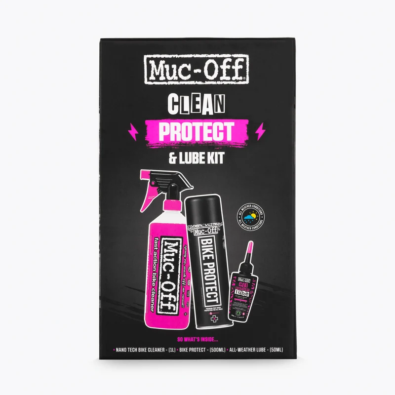 Bicycle Clean Protect and All Weather Lube Kit