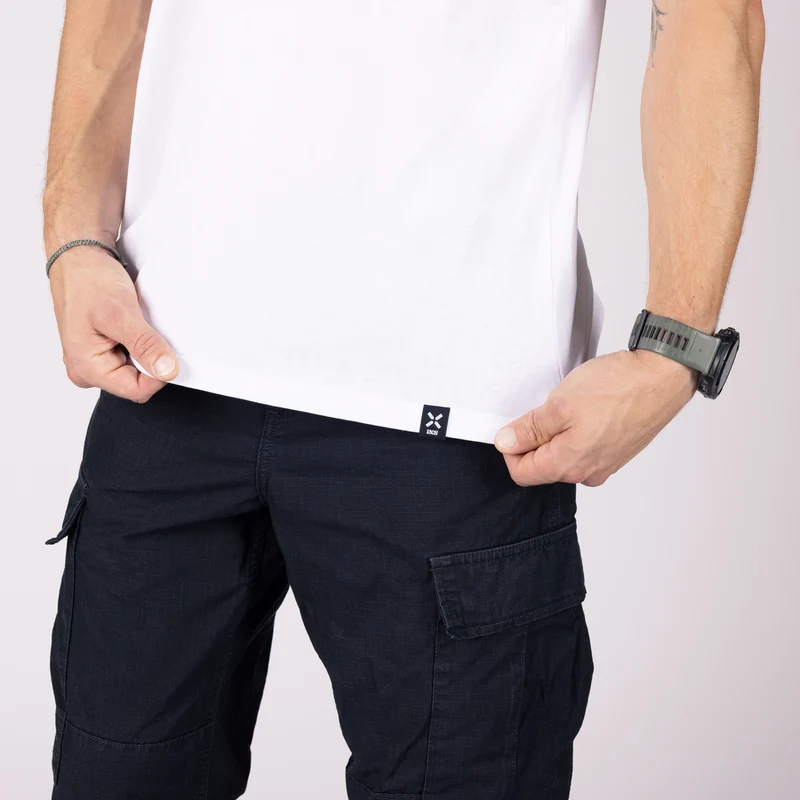 Brand 1.1 Tee - weiss