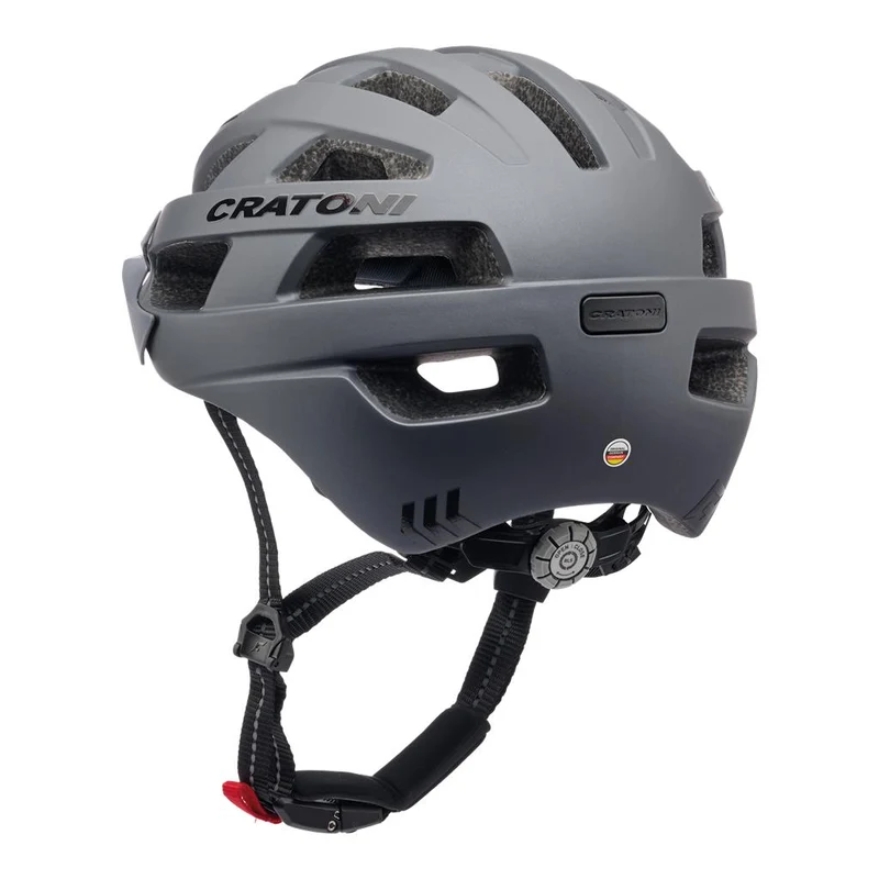 Cratoni grau matt, Fahrradhelm Cratoni Velo-X (City)