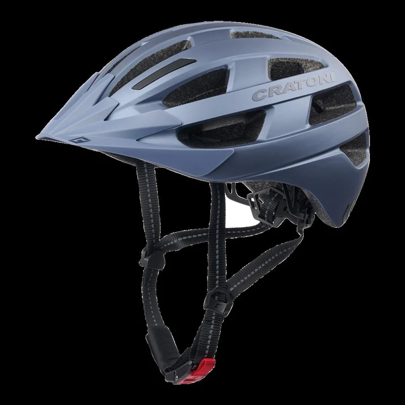 Cratoni blau metallic matt, Fahrradhelm Cratoni Velo-X (City)