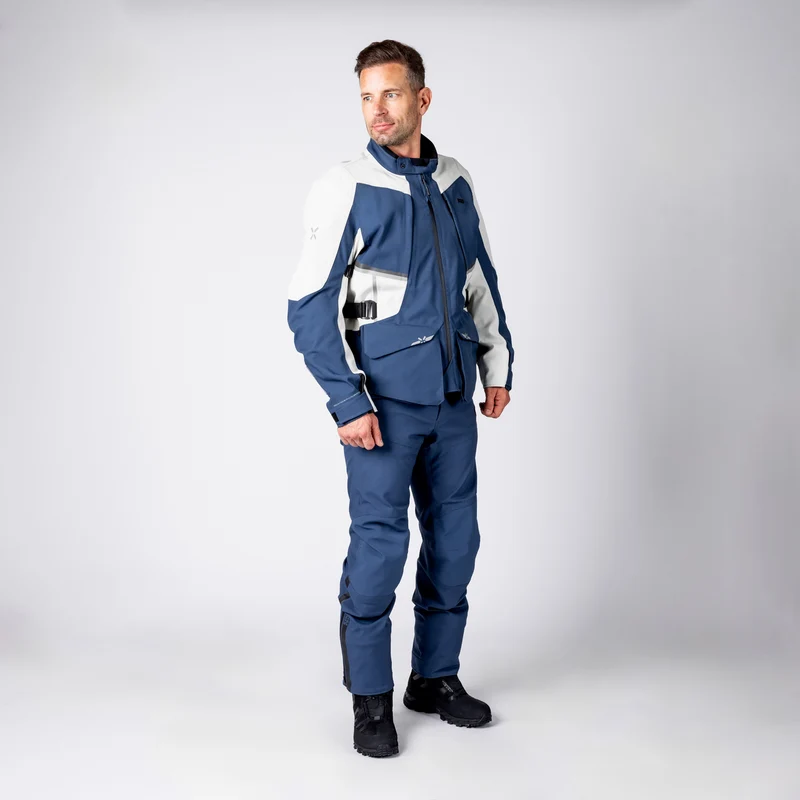 Tourster-STX 1.0 Laminatjacke - blau-cool grey