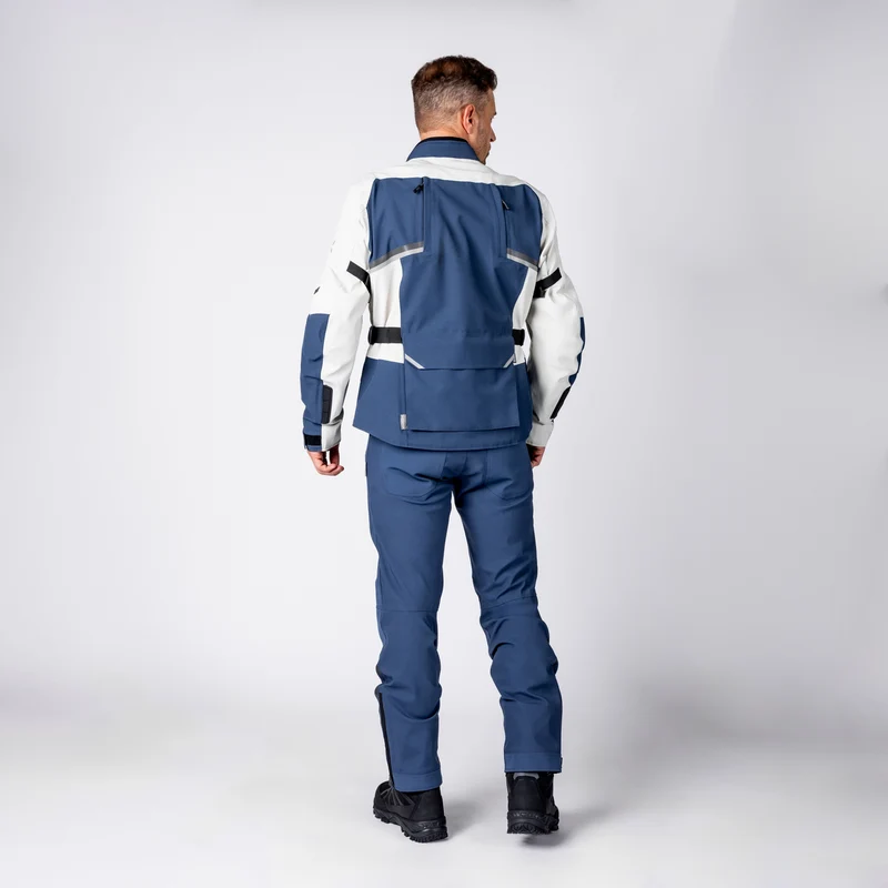 Tourster-STX 1.0 Laminatjacke - blau-cool grey