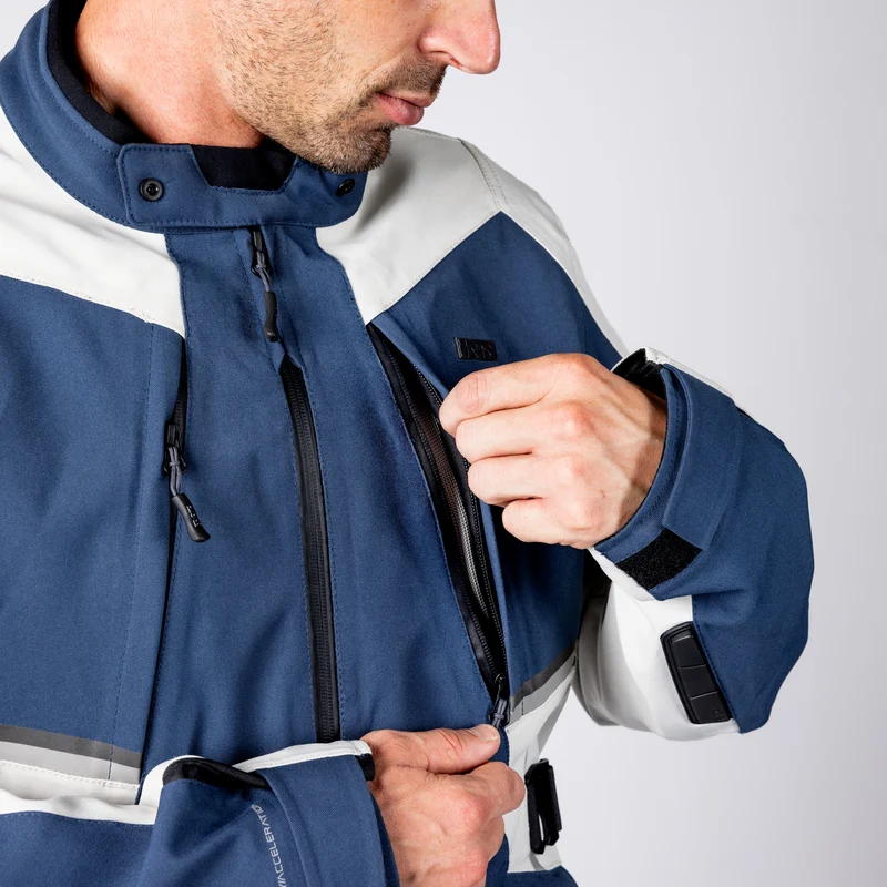 Tourster-STX 1.0 Laminatjacke - blau-cool grey