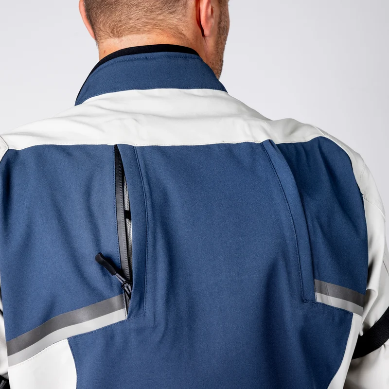 Tourster-STX 1.0 Laminatjacke - blau-cool grey