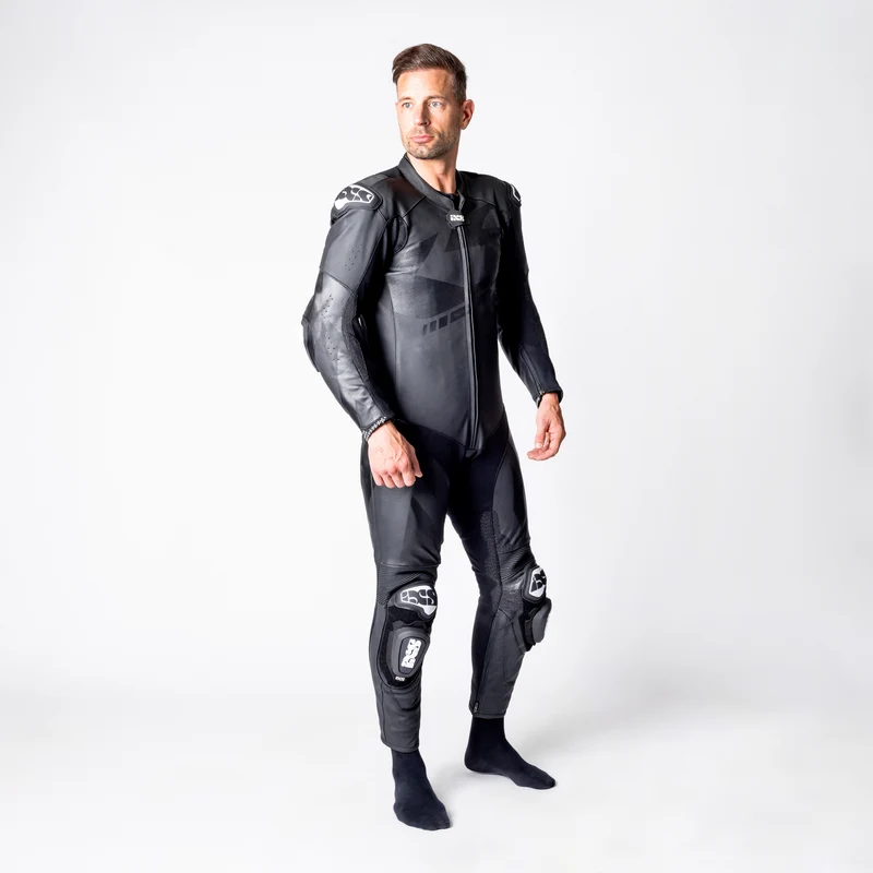 Ace 1.0 Lederkombi Einteiler - schwarz