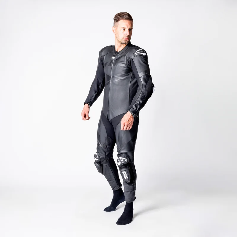 Ace 1.0 Lederkombi Einteiler - schwarz