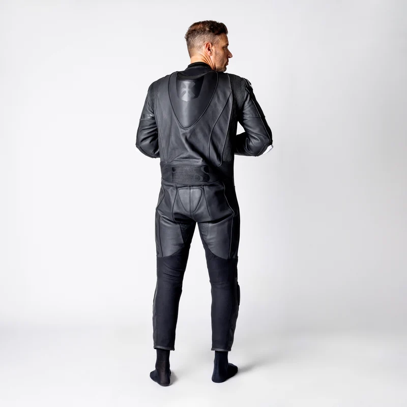 Ace 1.0 Lederkombi Einteiler - schwarz