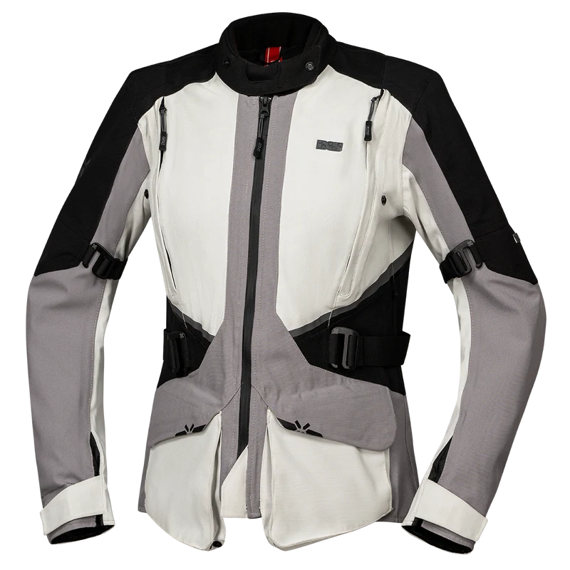 Damen Tourster-STX 1.0 Laminatjacke hellgrau-grau