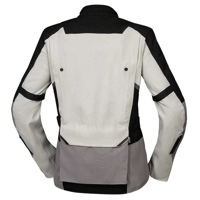 Damen Tourster-STX 1.0 Laminatjacke hellgrau-grau