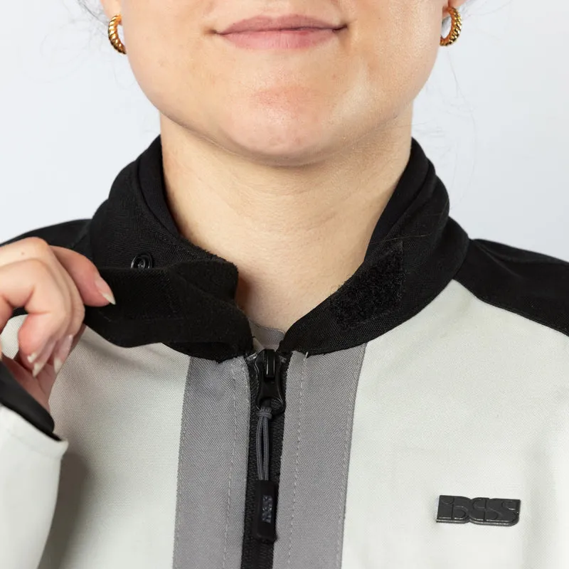 Damen Tourster-STX 1.0 Laminatjacke hellgrau-grau