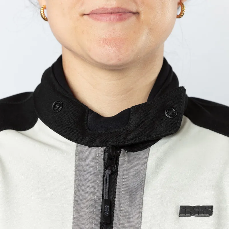 Damen Tourster-STX 1.0 Laminatjacke hellgrau-grau