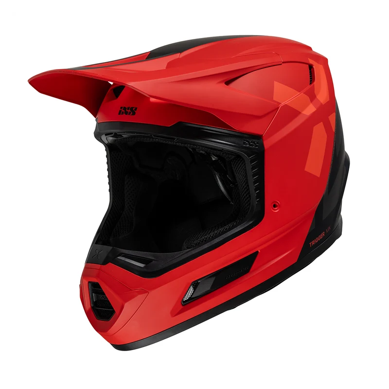 Trigger MX 1.0 Graphic MIPS Integralhelm - matt rot-schwarz