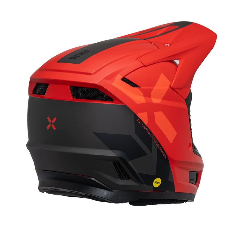 Trigger MX 1.0 Graphic MIPS Integralhelm - matt rot-schwarz