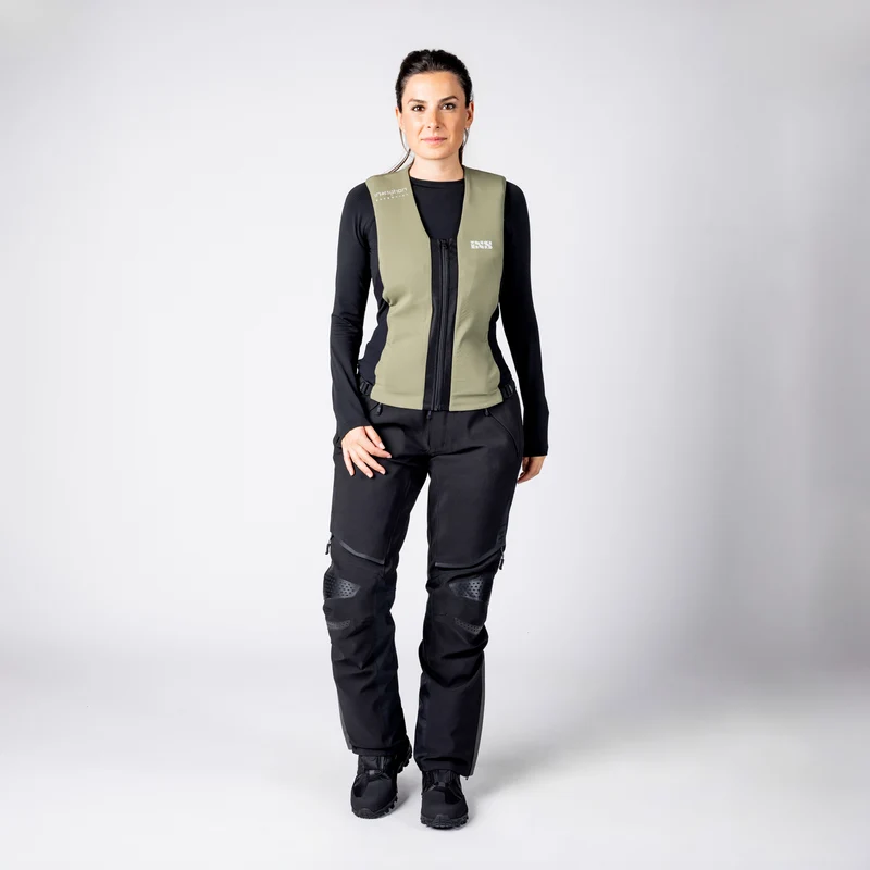 Airbag Weste IPRO 1.0 - oliv-schwarz