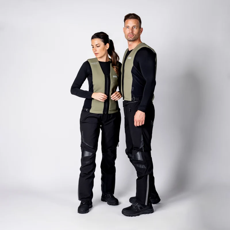 Airbag Weste IPRO 1.0 - oliv-schwarz