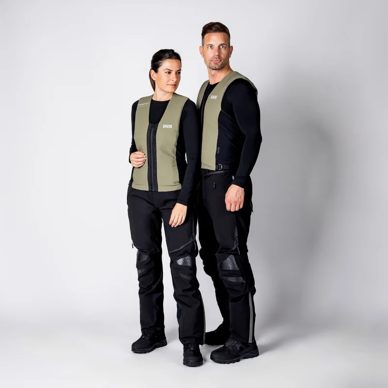 Airbag Weste IPRO 1.0 - oliv-schwarz
