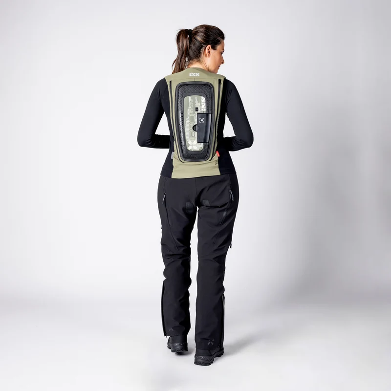 Airbag Weste IPRO 1.0 - oliv-schwarz