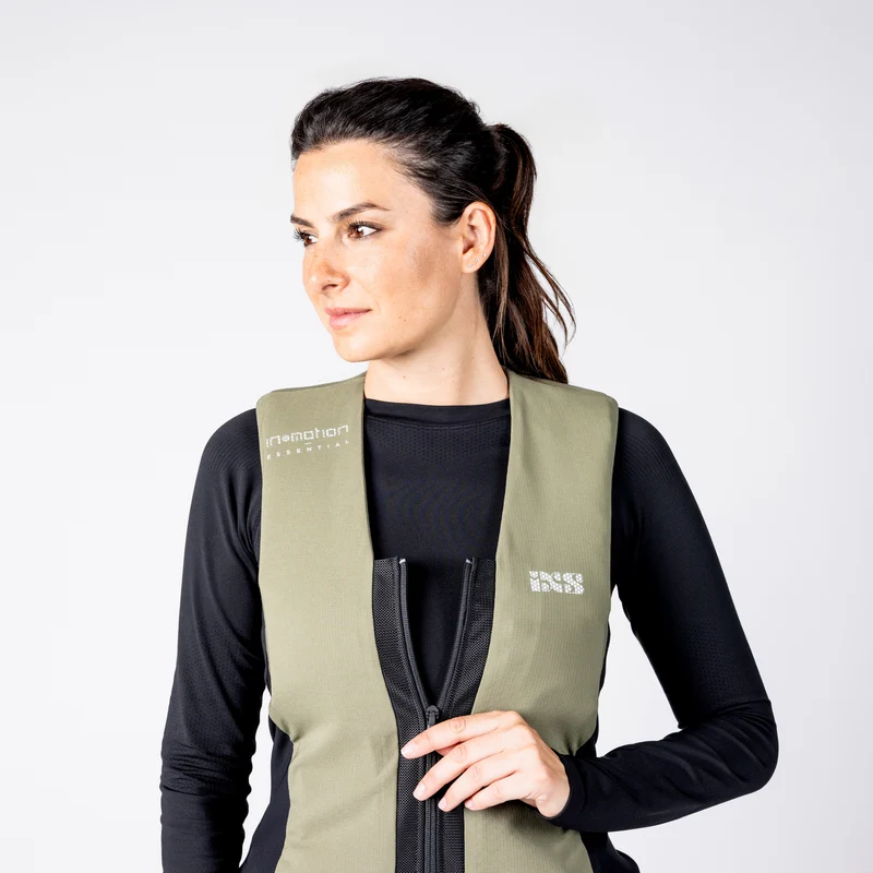 Airbag Weste IPRO 1.0 - oliv-schwarz