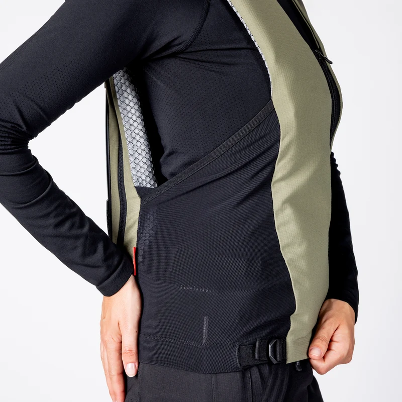 Airbag Weste IPRO 1.0 - oliv-schwarz