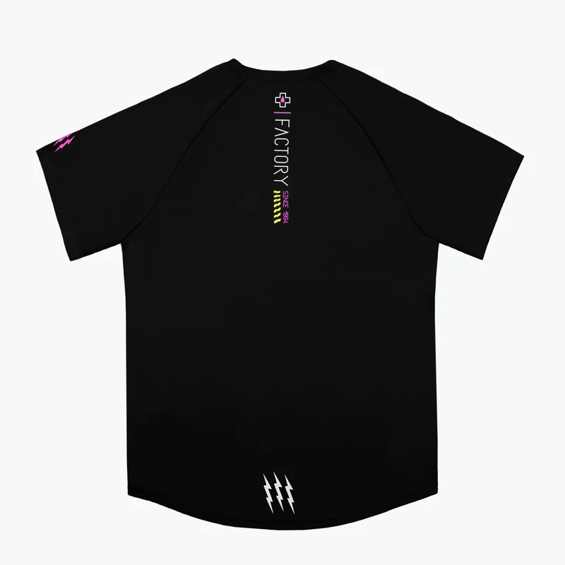 Short Sleeve Rider Jersey Factory - Black