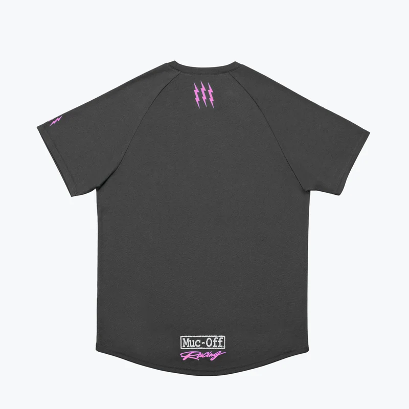 Short Sleeve Rider Jersey Racing - Grey
