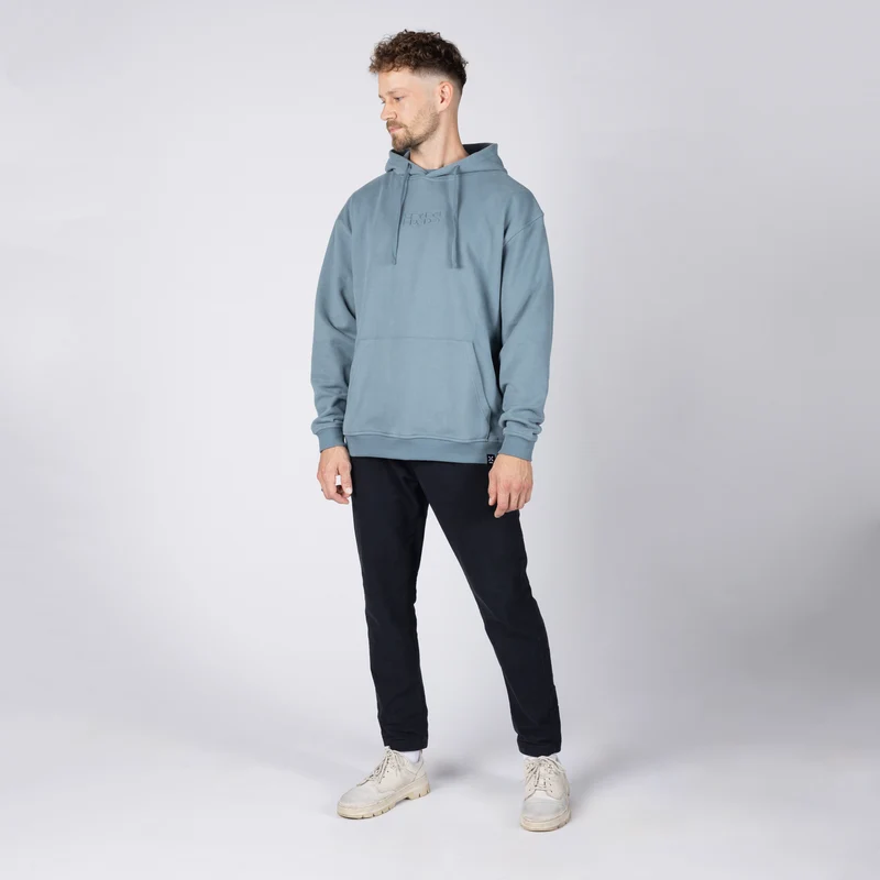 Brand 1.0 Hoodie - blau grau