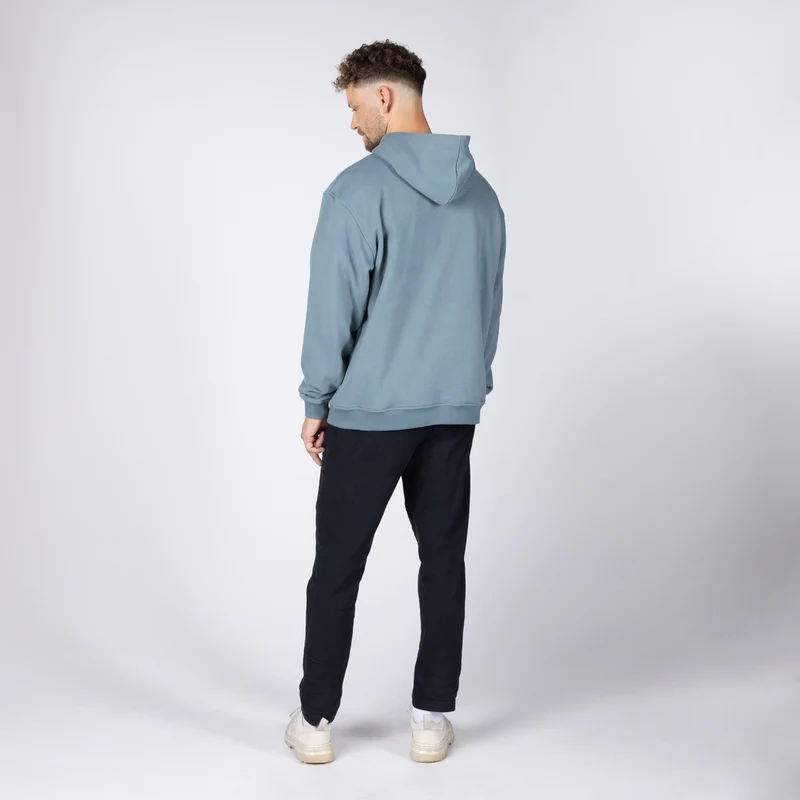 Brand 1.0 Hoodie - blau grau
