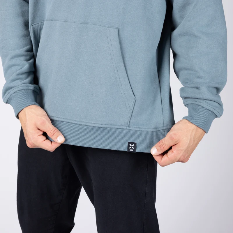Brand 1.0 Hoodie - blau grau
