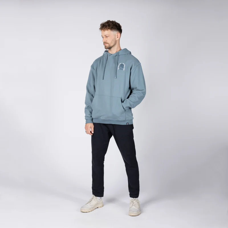 Graphic 1.0 Hoodie - blau grau