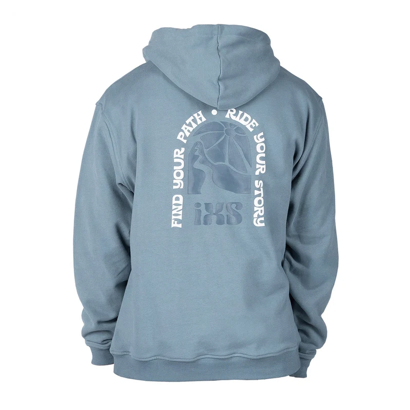 Graphic 1.0 Hoodie - blau grau