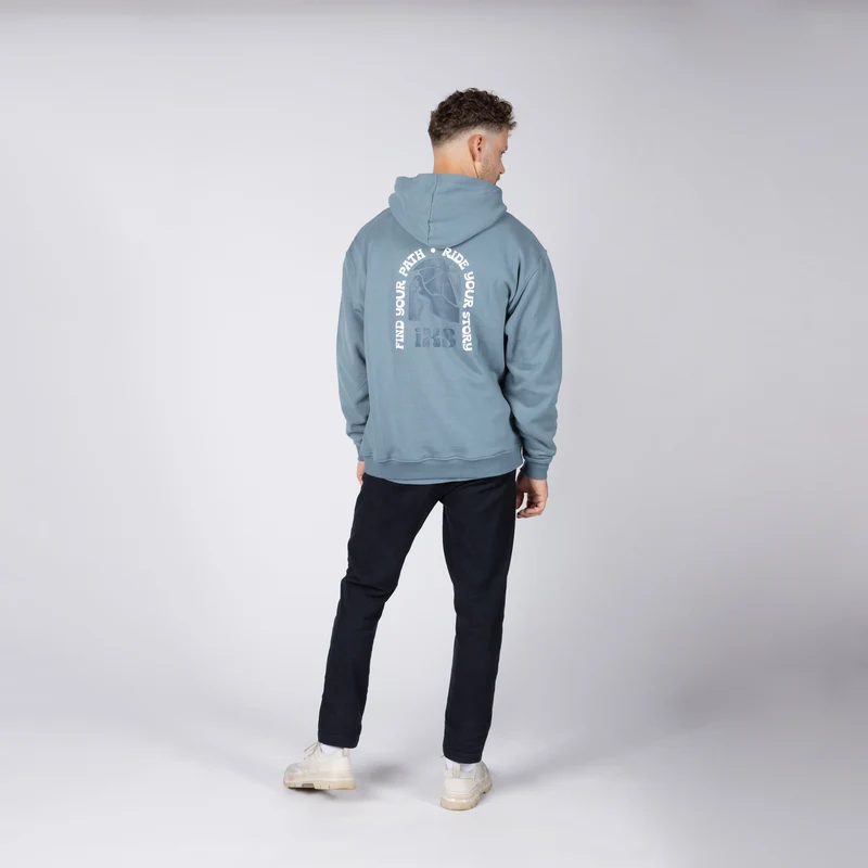Graphic 1.0 Hoodie - blau grau