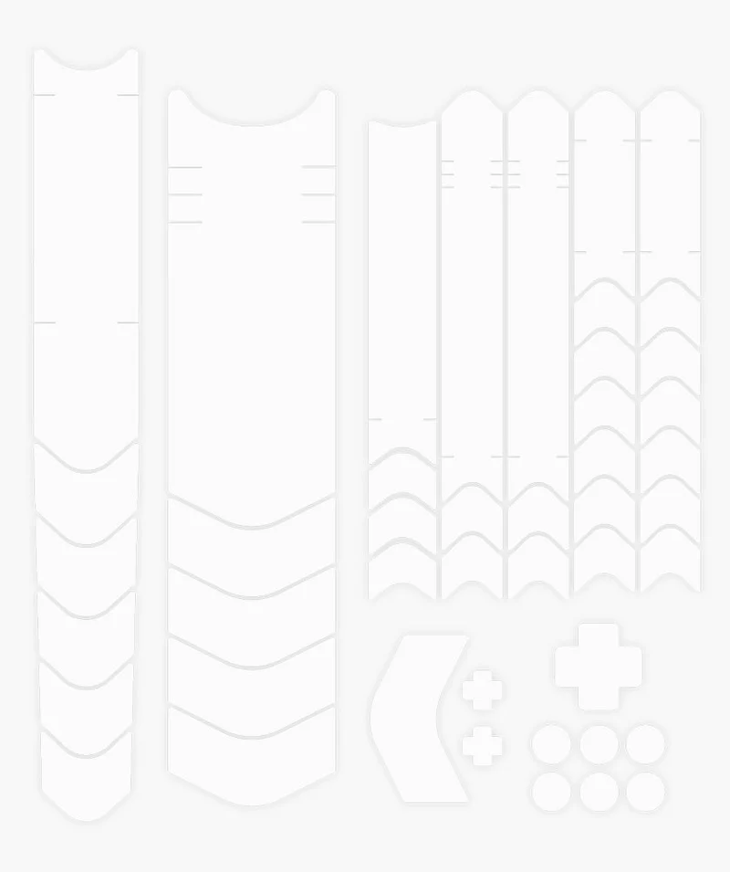 Frame Protection Kit - Clear Matt