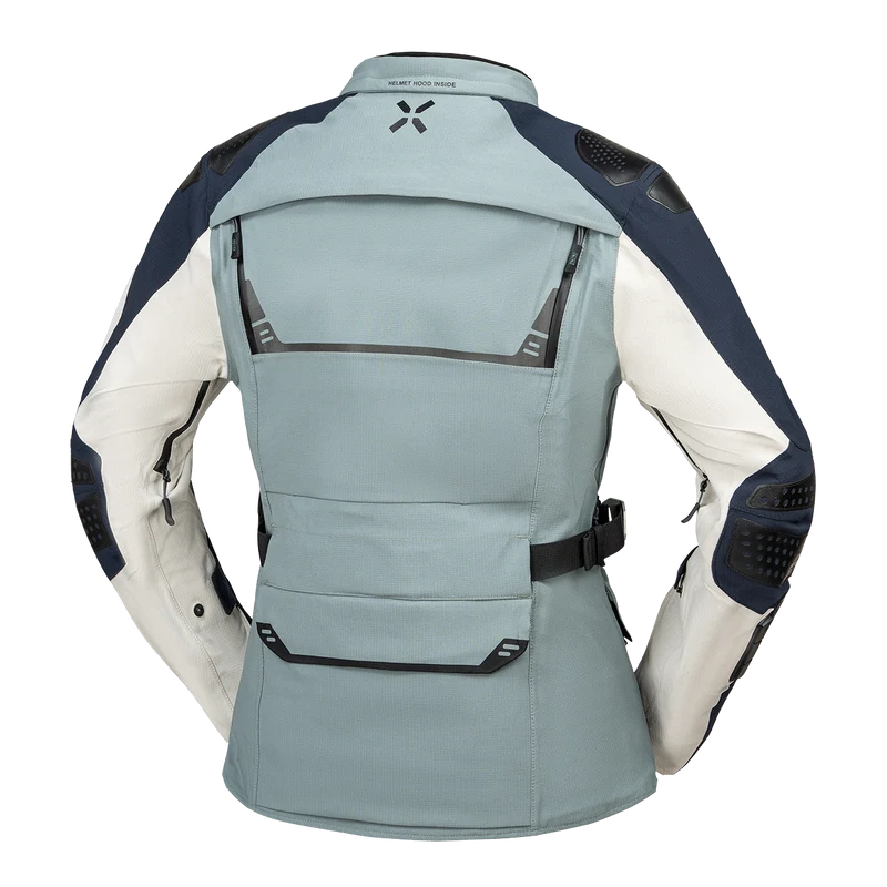 Tourster-STX 2.0 WMS Laminatjacke - dunkelblau-blau grau-cool grau