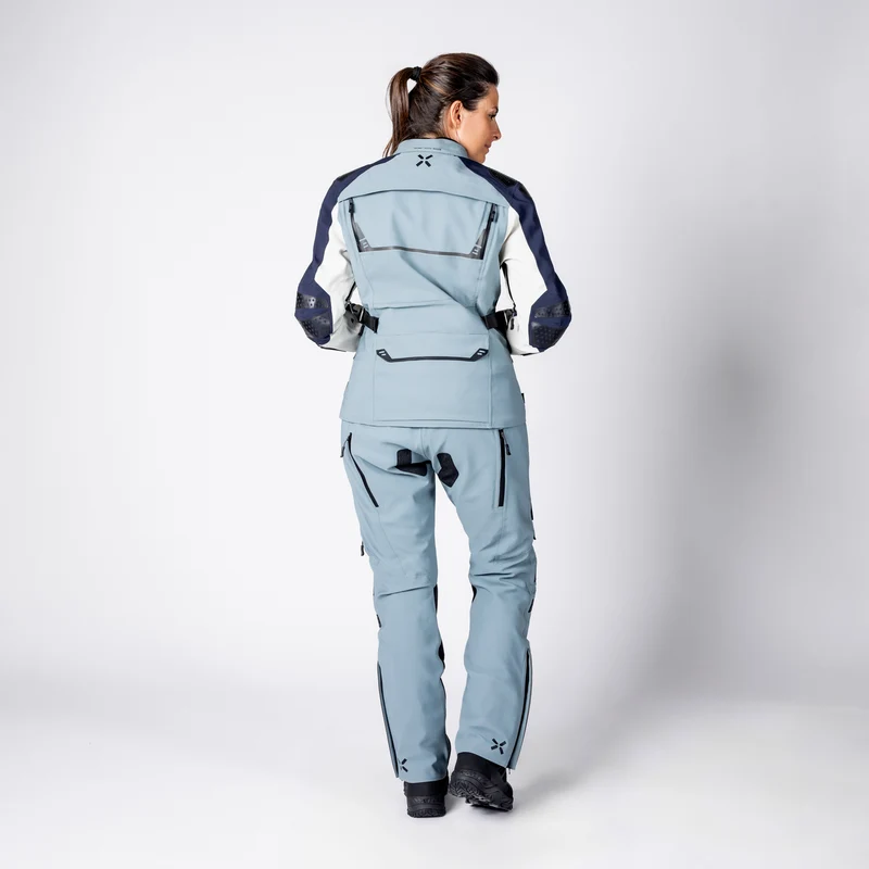 Tourster-STX 2.0 WMS Laminatjacke - dunkelblau-blau grau-cool grau