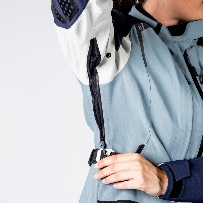 Tourster-STX 2.0 WMS Laminatjacke - dunkelblau-blau grau-cool grau