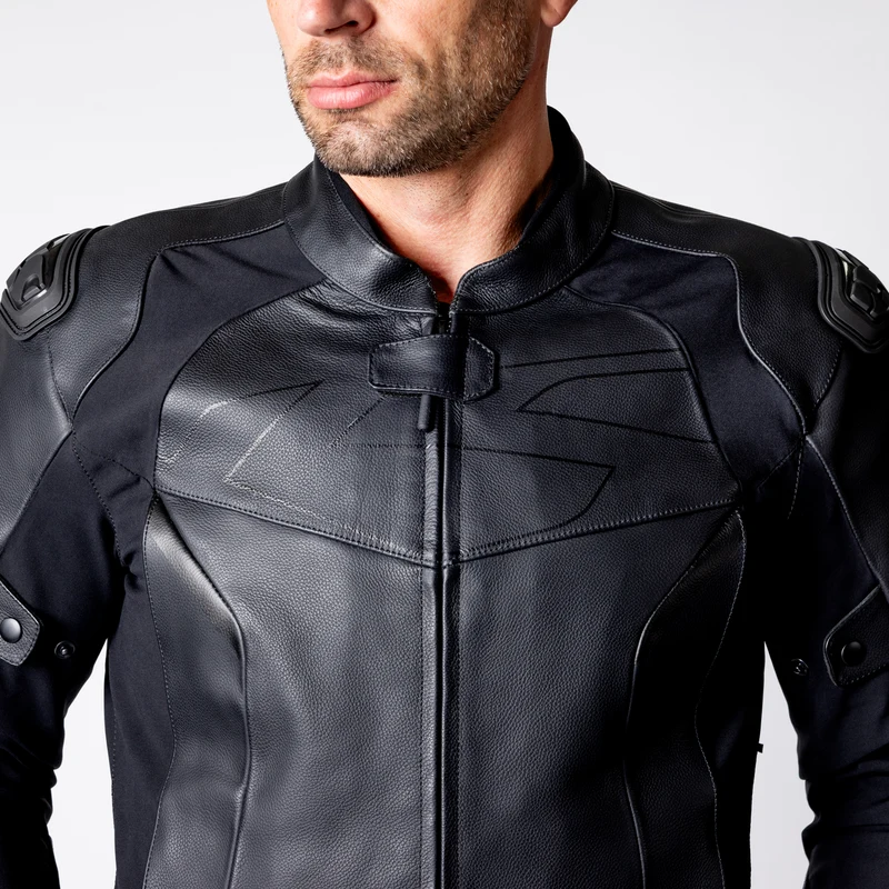 Ace 1.0 Lederjacke - schwarz