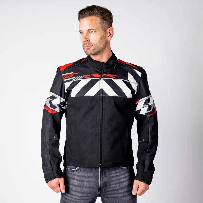 Rapid-STX 2.1 Laminatjacke - schwarz-rot-grau