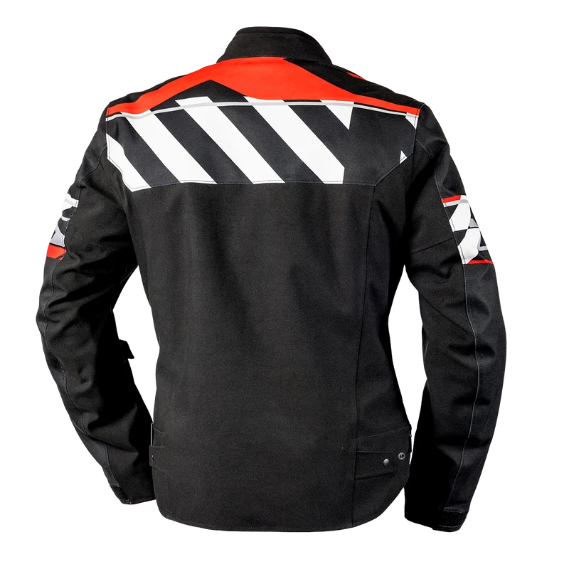 Rapid-STX 2.1 Laminatjacke - schwarz-rot-grau