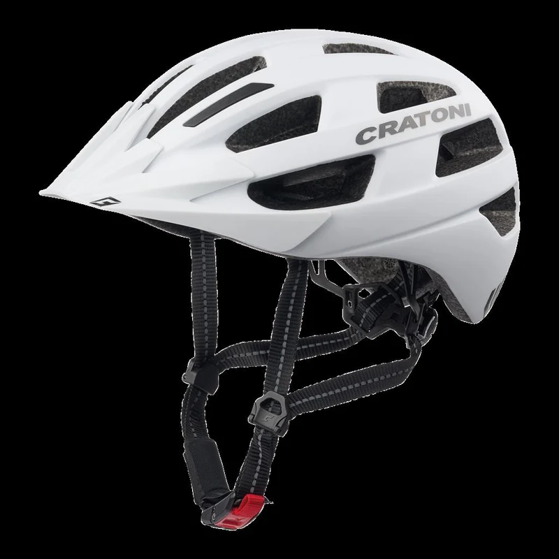Cratoni weiß matt, Fahrradhelm Cratoni Velo-X (City)