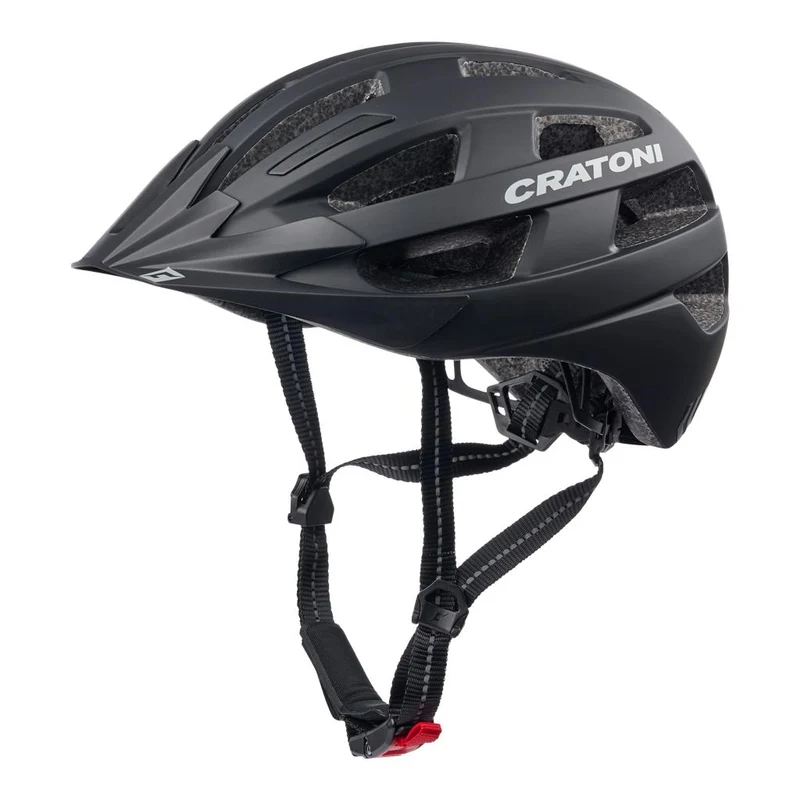 Cratoni schwarz matt, Fahrradhelm Cratoni Velo-X (City)