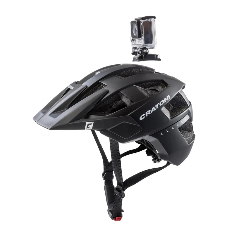 Cratoni Fahrradhelm AllSet (MTB) schwarz matt