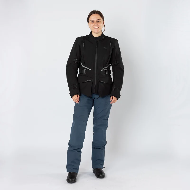 Damen Tourster-STX 1.0 Laminatjacke schwarz