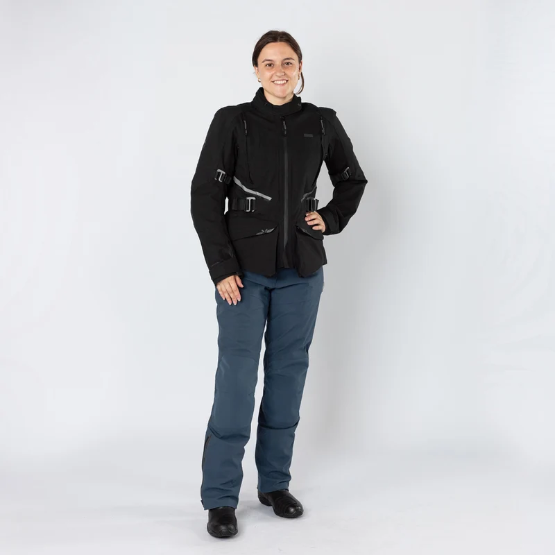 Damen Tourster-STX 1.0 Laminatjacke schwarz